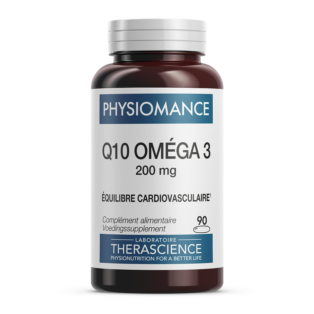 Physiomance Q10 oméga 3 200mg